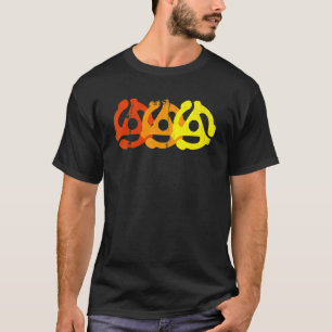 Record adapters (45 rpm) Platenspeler Retro Vinyl T-shirt