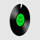 Record Album Let's Dance Novelty Ornament (voorkant)