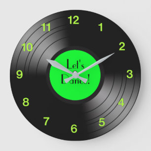 Record Album Let's Dance Novelty Twelve Numbers Grote Klok