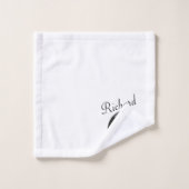 Record Album Personalized Let's Dance Bad Handdoek (Wasdoekje)