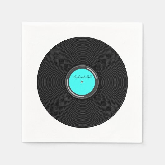 Record Album Servetten (Voorkant)