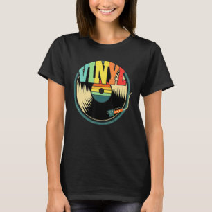 Record Collector Platenspeler Vinyl Music T-shirt