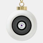Record Design Banner Ornament (Voorkant)