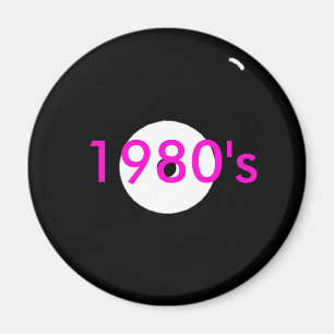 Record, jaren 80 magneet