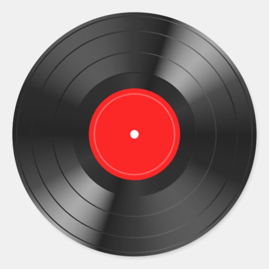 Record_LP Ronde Sticker (Voorkant)