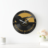  record met Banjo Cutout Print Grote Klok (Huis)