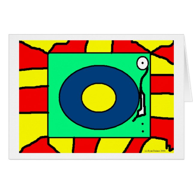 Record Player (Voorkant Horizontaal)