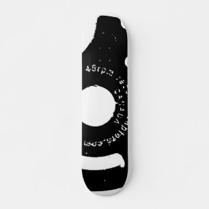 Record ruimte (45 rpm) skateboard