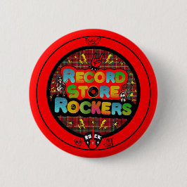 Record Store Rockers Button