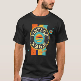 Record Vinyl 1965 Birthday Record Player T-shirt
