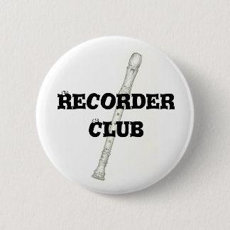 Recorder Club Ronde Button 5,7 Cm