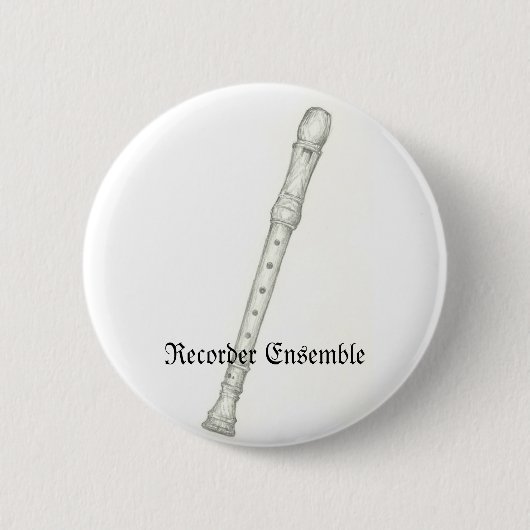 Recorder Ensemble Ronde Button 5,7 Cm (Voorkant)