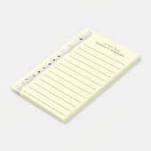 Recorder Music Teacher Musician Band Post-it® Notes (Schuin)
