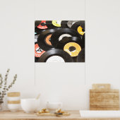  records van 45 rpm poster (Keuken)