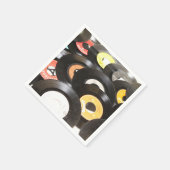  records van 45 rpm servetten (Hoek)