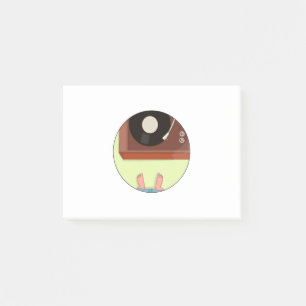  recordspeler post-it® notes
