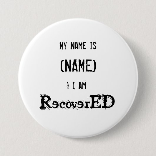 RecoverED Aa Button 3" Naam toevoegen (Voorkant)