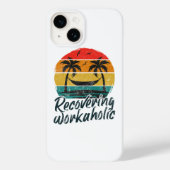 Recovering Workaholic | Lazy Days Vacation Case-Mate iPhone Case (Achterkant)