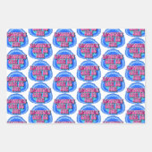 Recovery FUN Geode 12 Step AA Recovery Slogan Inpakpapier Vel (Voorkant 2)