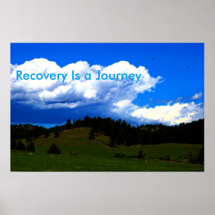 Recovery is een Motivatie Poster voor een reis