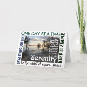recovery slogan sereniteit kaart 25