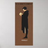 Récréation de Hamlet, poster vintage (Devant)