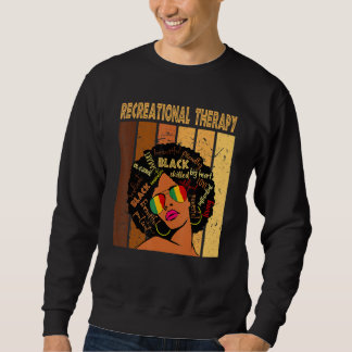 Recreational Therapy Afro African American Black H Trui