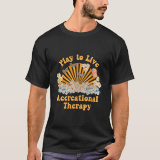 Recreational Therapy Therapeutic Recreation Rt Sun T-shirt