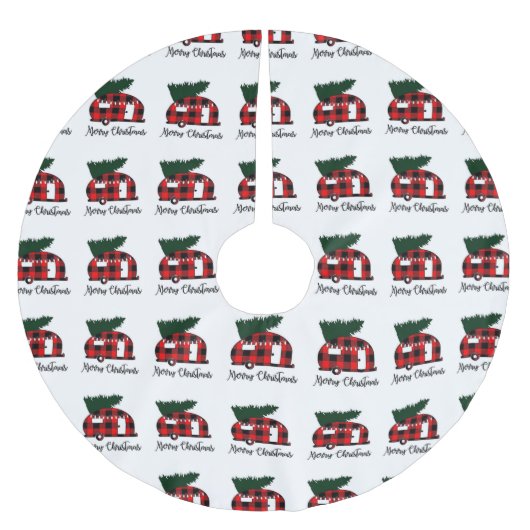 **RECREATIONEEL VOERTUIG** KERSTBOOM ROK (Voorkant)