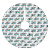 **RECREATIONEEL VOERTUIG** KERSTBOOM ROK (Voorkant)