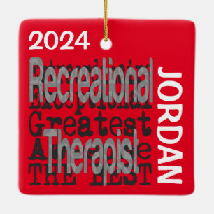 Recreationele Therapistische Extraordinaire KLANT Keramisch Ornament