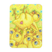 RECROCHER PRINTEMPS MOSH PIT MAGNET Rectangle (Vertical)