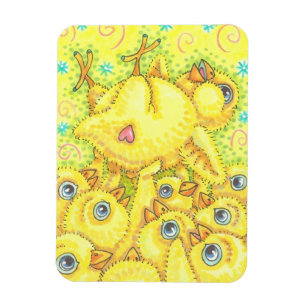 RECROCHER PRINTEMPS MOSH PIT MAGNET Rectangle