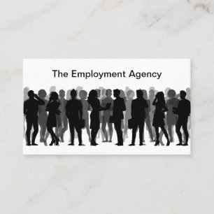 Recruiter Visitekaartjes van het uitzendbureau