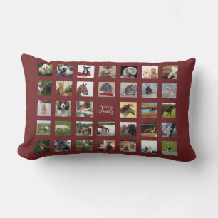 Rectangle 34 PHOTO COLLAGE Coussin - TOUTE COULEUR