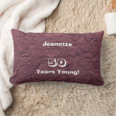 Rectangle 50 ans de coussin lombaire de jeunes poupées de (Couverture)