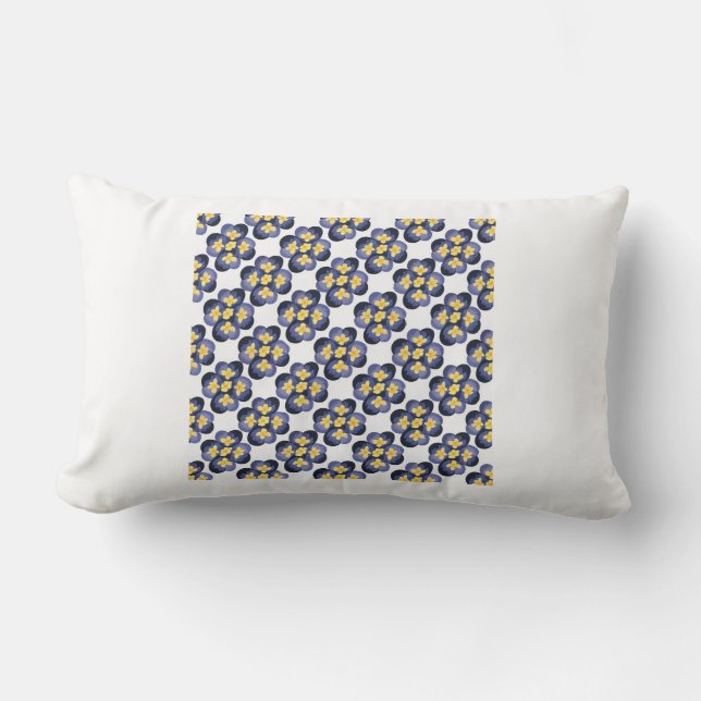 Rectangle Accent Coussin de style hawaïen ou aloha (Recto)