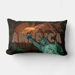 Rectangle AMÉRIQUE - Coussin