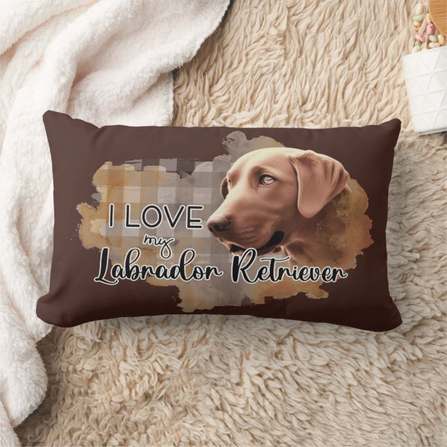 Rectangle Animaux domestiques - Coussin Lumbar 13" x 21" (Couverture)