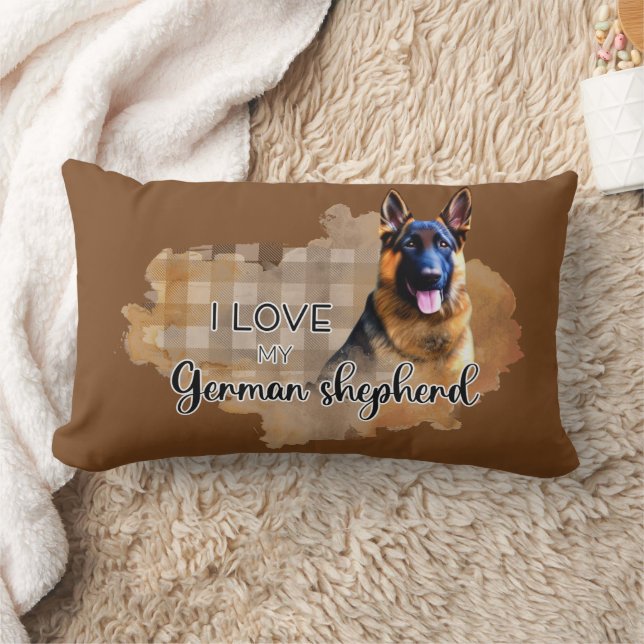 Rectangle Animaux domestiques - Coussin Lumbar 13" x 21" (Couverture)
