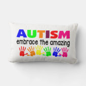 Rectangle AutismLumbar Coussin 13" x 21" (Verso)