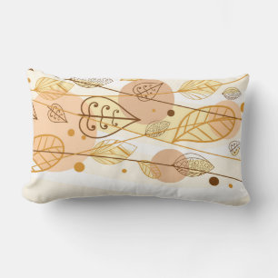 Rectangle Automne Feuilles Coussin