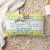 Rectangle Baby Boy Teddy Bear Coussin 2 (Couverture)