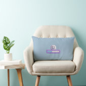 Rectangle Barre de Chargement Mignonne Smile Coussin | Couss (Chaise)
