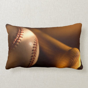 Rectangle Batte de baseball et coussin lombaire de boule