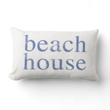 Beach House Coussin en détresse