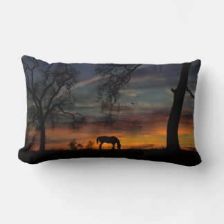 Rectangle Beau Coussin de décoration Cheval Sud-Ouest