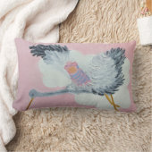 Rectangle Bébé de vol et coussin de cigogne (Couverture)