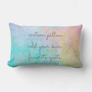 Rectangle bleu ajouter un coussin de devis pour la décoratio