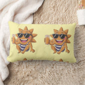 Rectangle Bonjour été Coussin lombaire (Couverture)